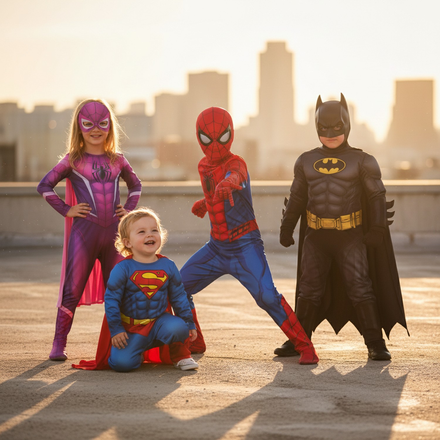 Superhelte kostumer