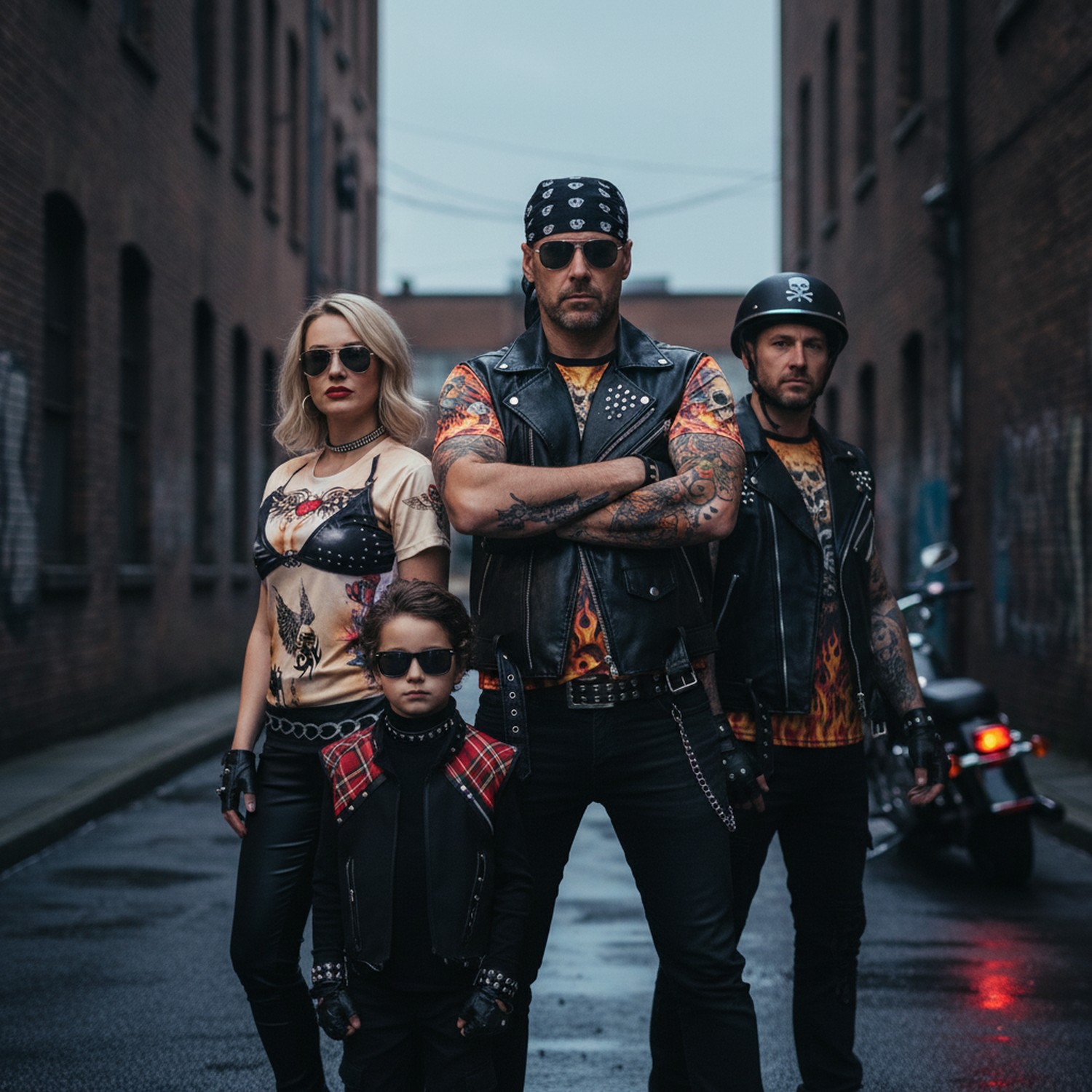 Rocker kostume - Køb Rocker Kostumer på Kostumer.dk