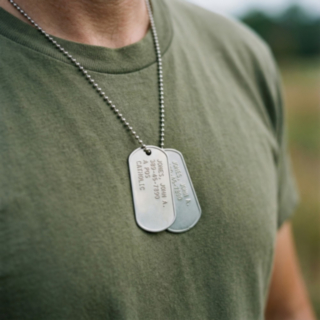 Dogtags Med Kæde
