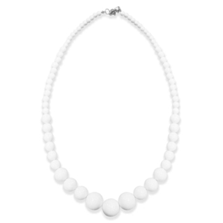 Perlekæde Hvid
