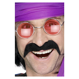 Hippie Selvklæbende Overskæg