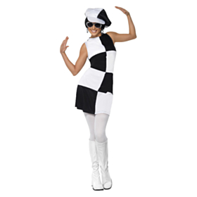 60'ernes Partypige Kostume