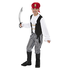 Pirat Deluxe Børnekostume