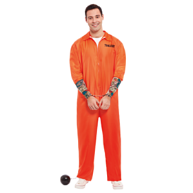 Orange Fangedragt Kostume