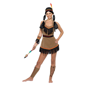 Klassisk Indianer Kostume