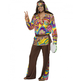 Flowerpower Hippie Kostume