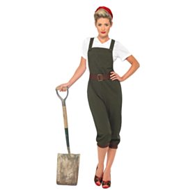 2. Verdenskrig Bondepige Kostume