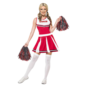 Sød Cheerleader Kostume