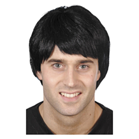 Kort Herre Paryk Sort