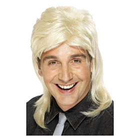 80'er Svenskerhår Paryk Blond