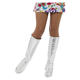 60'er Støvlecovers Sølv