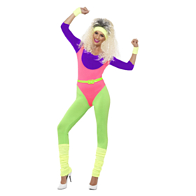 80'er Træningsdragt Kostume