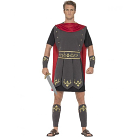 Mandlig Gladiator Kriger Kostume