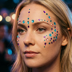 Selvklæbende Ansigtssmykker