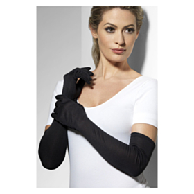 Lange Sorte Handsker