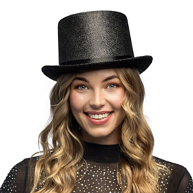 Glitz Tophat Sort