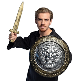 Løve Ridder Skjold & Sværd Sæt