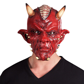 Djævle Latex Maske