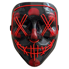 Purge Maske LED Rød