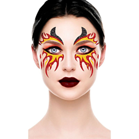 Flammende Ansigtspynt