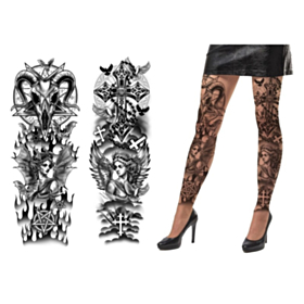 Satanisk Tatovering Tights