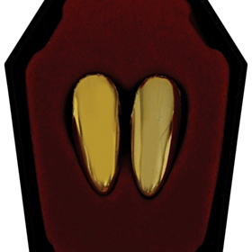 Vampyrtænder Guld
