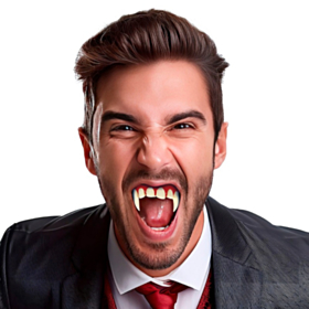 Vampyrtænder Termoplastisk