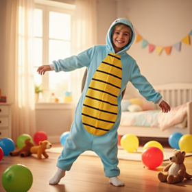 Skildpadde Onesie Børnekostume