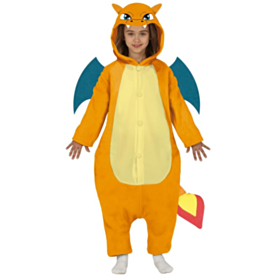 Ilddrage Onesie Børnekostume