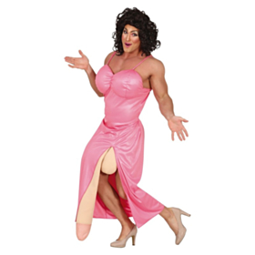 Drag Diva Kostume Lyserød