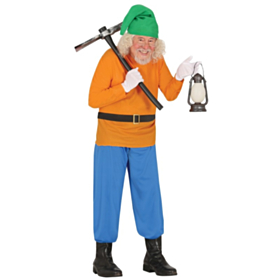Eventyrdværg Kostume Orange