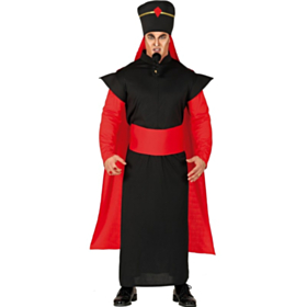 Ørken Troldmand Kostume Sort/Rød