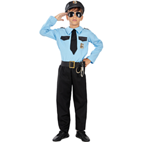 Politibetjent Børnekostume