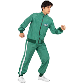 Squid Game® Deltager 456 Træningsdragt Kostume
