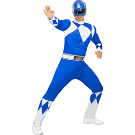 Power Rangers® Blå Kostume