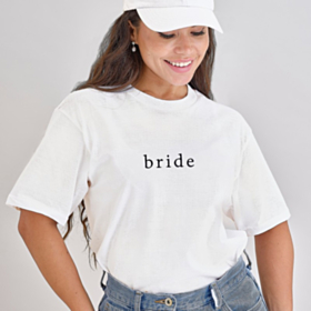 Bride T-Shirt Hvid