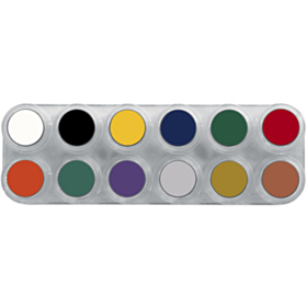 Grimas Fedtsminke Pure, F, Palet 12