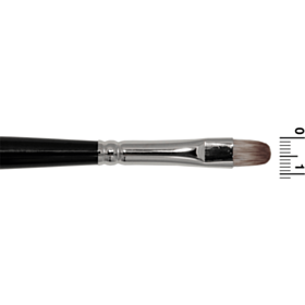 Grimas Pensel Uægte Mangust, Oval, IMO8