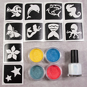 Havet Glitter Tatoveringer