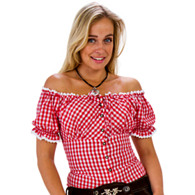 Tyrolerbluse Rødtern