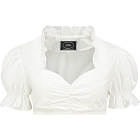 Dirndlbluse Traditionel Hvid