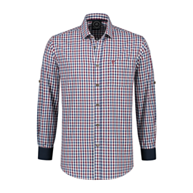 Tyrolerskjorte Mørkeblå