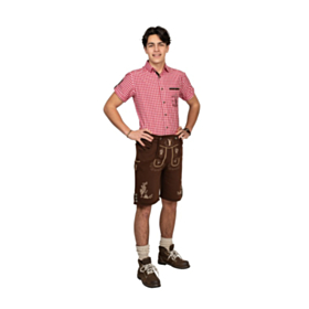 Lederhosen Filt Sweatpants Brun
