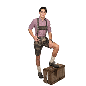 Lederhosen Kort Retro
