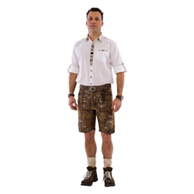 Lederhosen Bavarian Brun