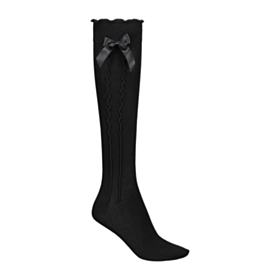 Tyroler Knæstrømper Sort