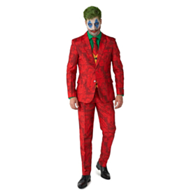 The Joker® Jakkesæt Kostume Rød