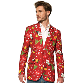 Suitmeister® Light Up Christmas Icons Blazer