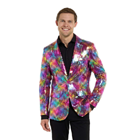 Suitmeister® Rainbow Sequins Blazer