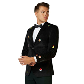Opposuits® Christmas X-Mas Icons Blazer Sort